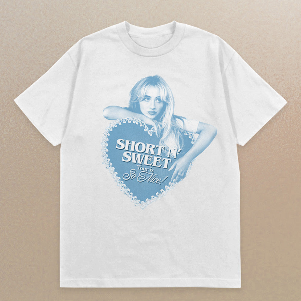 Sabrina Carpenter Tour Merch T-Shirt Short Sweet Tour Is So Nice Tee Sabrina Carpenter Merch Sabrina Carpenter Tour Merch T-Shirt Short Sweet Tour Is So Nice Tee Sabrina Carpenter Merch