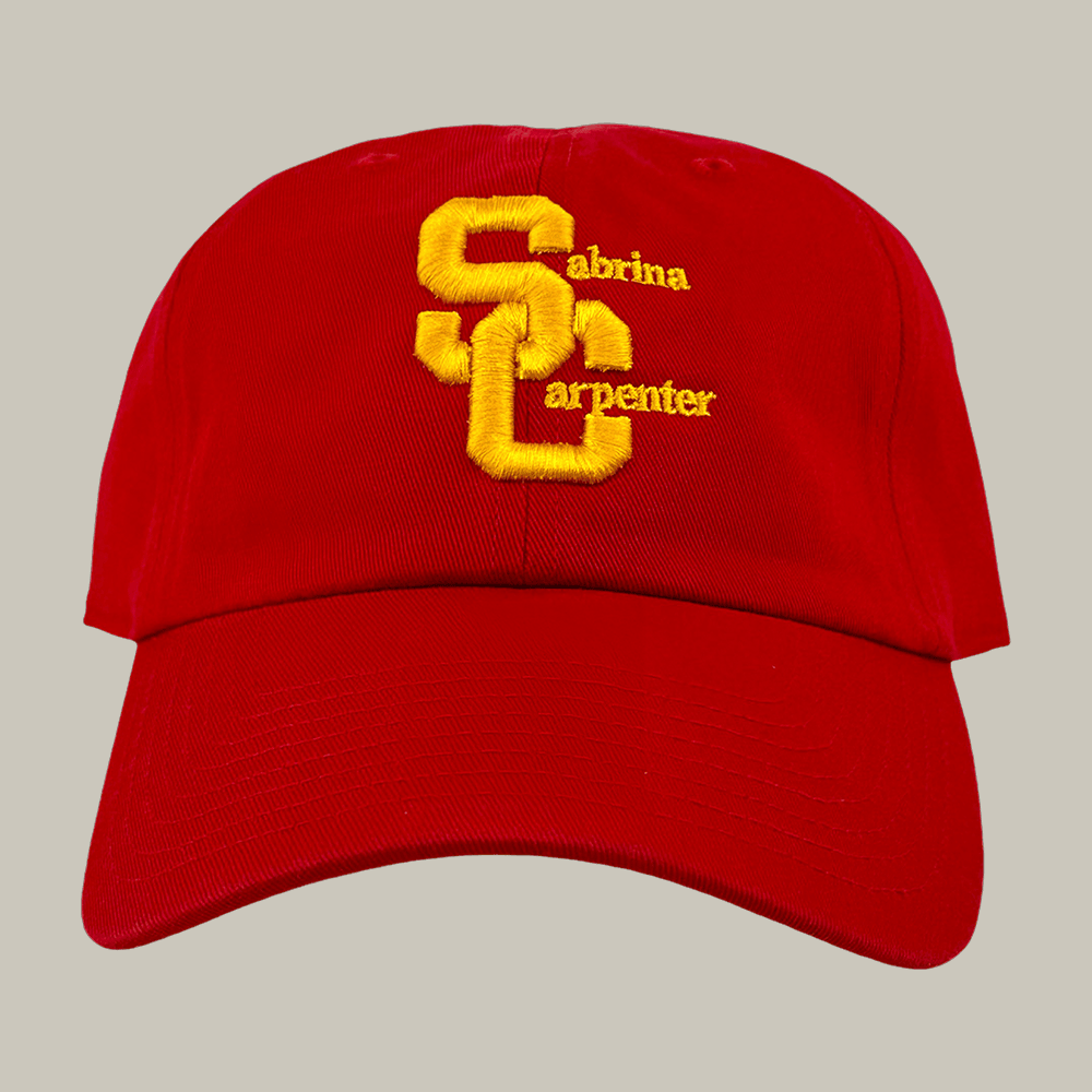 Sabrina Carpenter x USC Hat SC Singer Cap Unique Gifts For Music Lovers