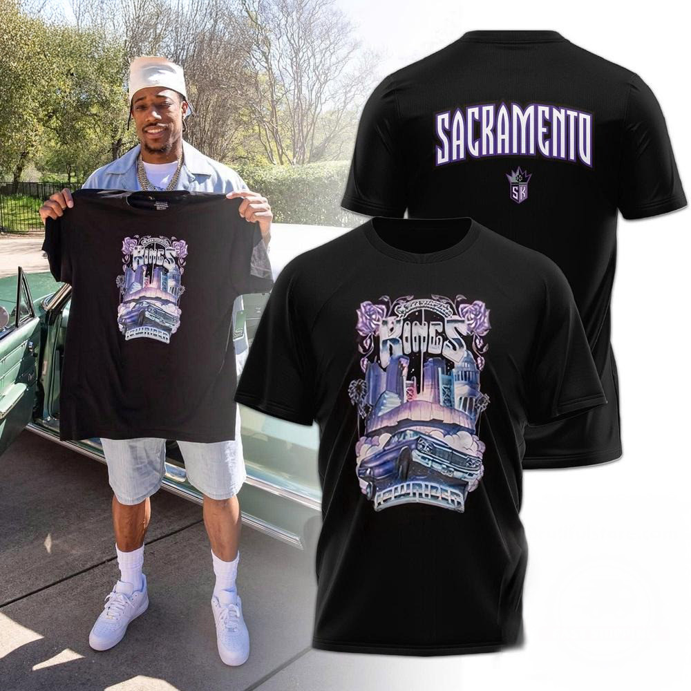 Sacramento Kings 2025 Basketball New Season T-Shirt Gifts For Basketball Fan