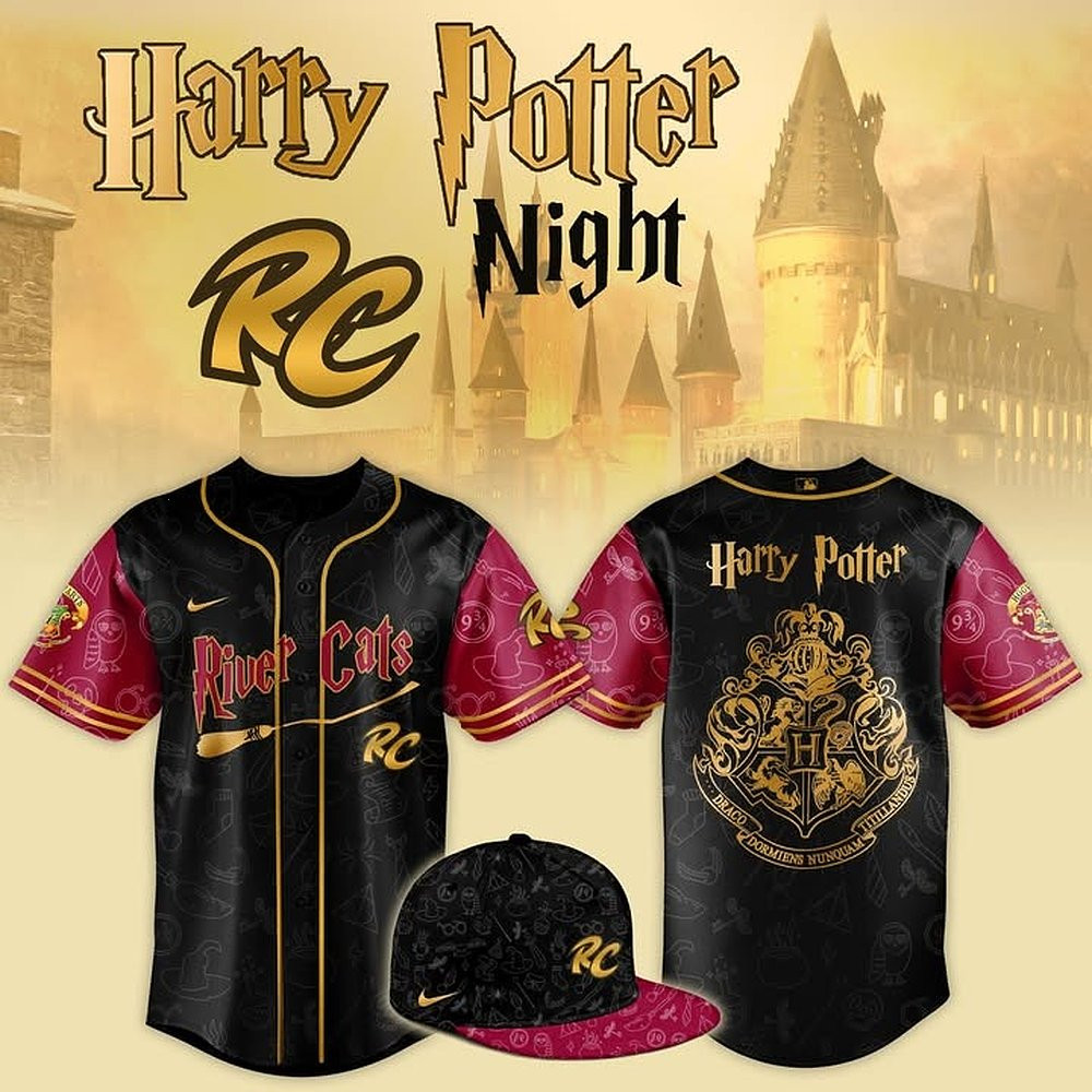 Sacramento River Cats x Harry Potter Night Jersey Special Gift For Baseball Supporters