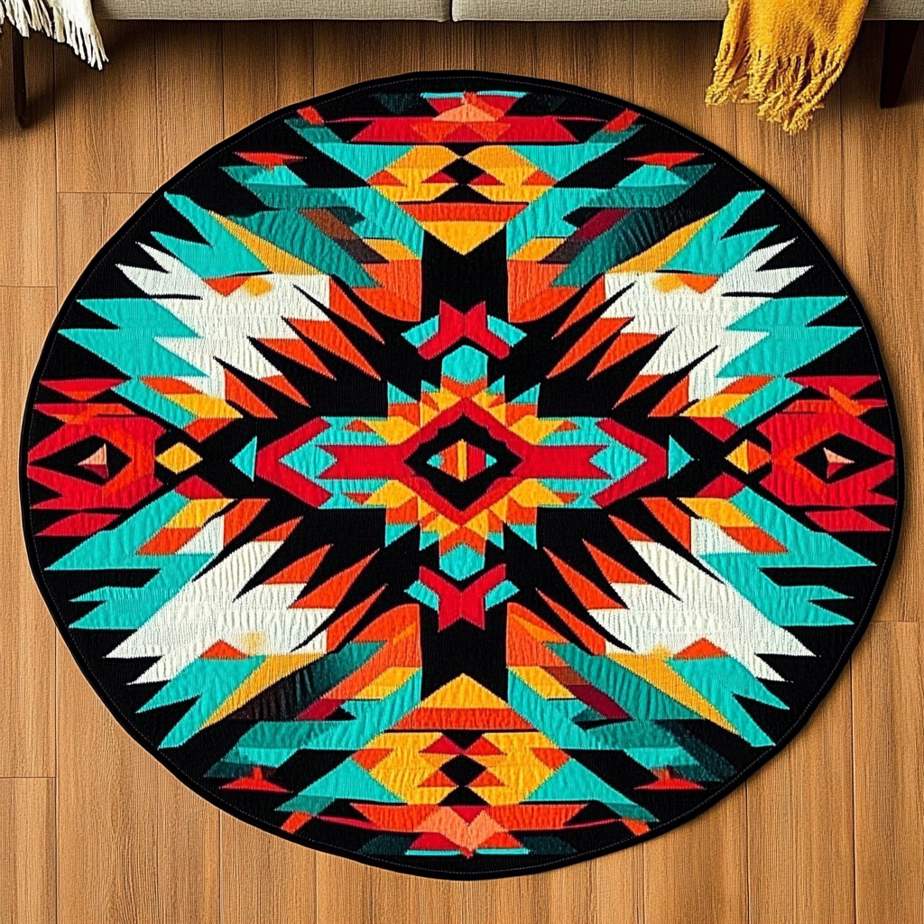 Sacred Circle Harmony Quilted Round Mat Entryway Ideas Christmas Presents For Your Family