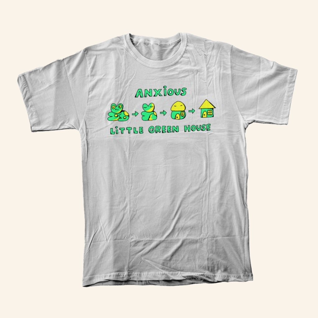 Sacred Deer Merch Anxious Green House T-Shirt Gift Ideas For Friends Sacred Deer Merch Anxious Green House T-Shirt Gift Ideas For Friends