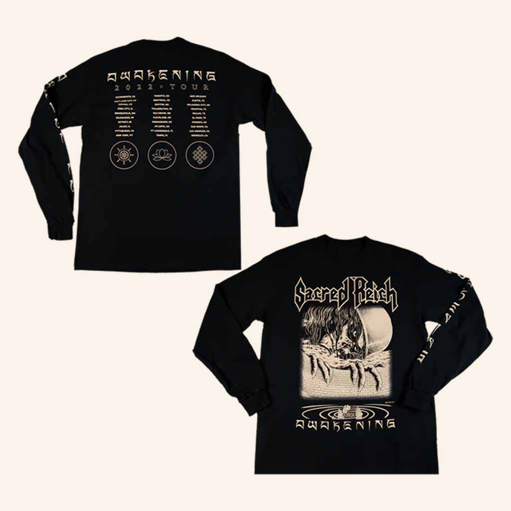Sacred Reich Merch Awakening 2022 Tour Long Sleeve Shirt Cool Gifts For Music Lovers Sacred Reich Merch Awakening 2022 Tour Long Sleeve Shirt Cool Gifts For Music Lovers