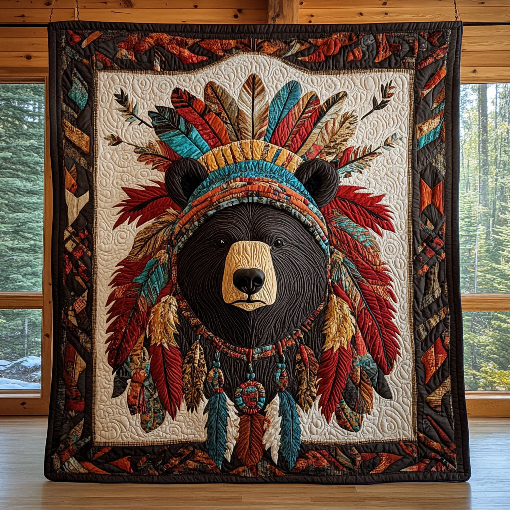 Sacred Totem Quilt Soft Quilt Blanket Gift to Warm Hearts