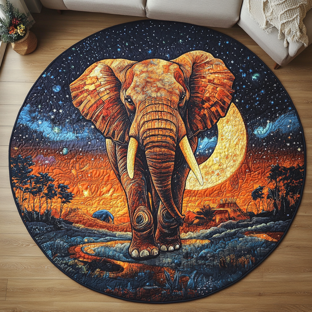 Sacred Trunk Quilted Round Mat Entryway Christmas Decor Ideas Xmas Present For Sister In Law