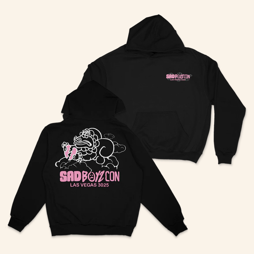 Sad Boyz Merch Dragon Cloud Hoodie Christmas Gift Ideas For Sister