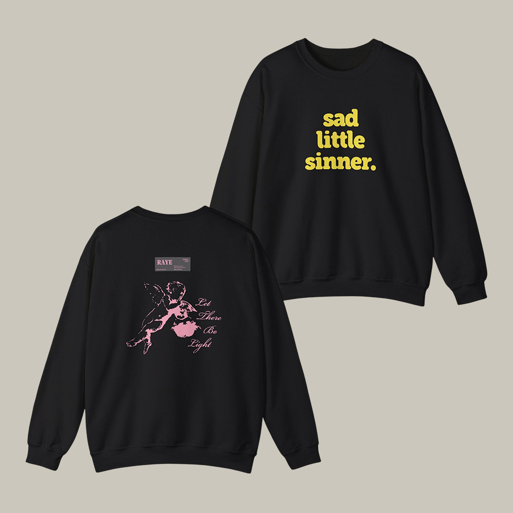 Sad Little Sinner Raye Sweatshirt My 21st Century Blues Album Raye Apparel Music Fan Gifts