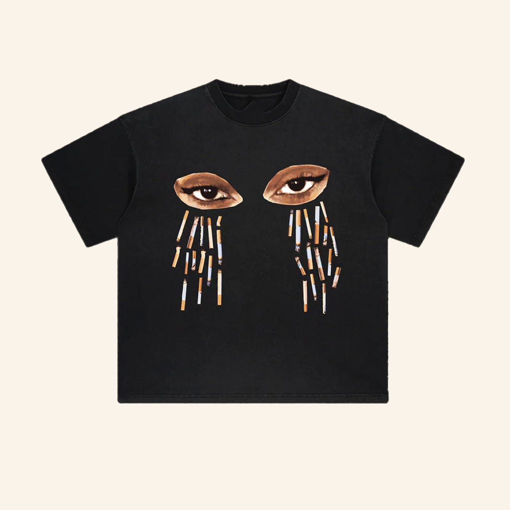 Sadboi Music Merch Cig Tears Black Shirt Music Related Gifts For Guys