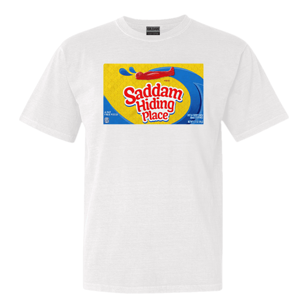 Saddam Hiding Place Spot Gummies T-Shirt Great Gifts For Him Her Anniversary Gift for Men Saddam Hiding Place Spot Gummies T-Shirt Great Gifts For Him Her Anniversary Gift for Men