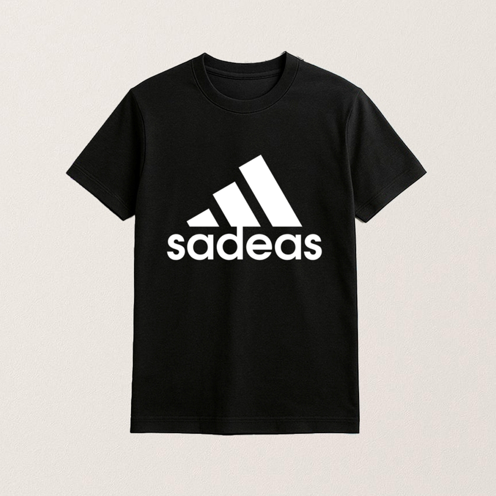 Sadeas Logo Parody Shirt Sadeas Three Stripes Logo Parody&Atilde;&macr;&Acirc;&iquest;&Acirc;&frac12;T-Shirt Gag Gifts For Friends