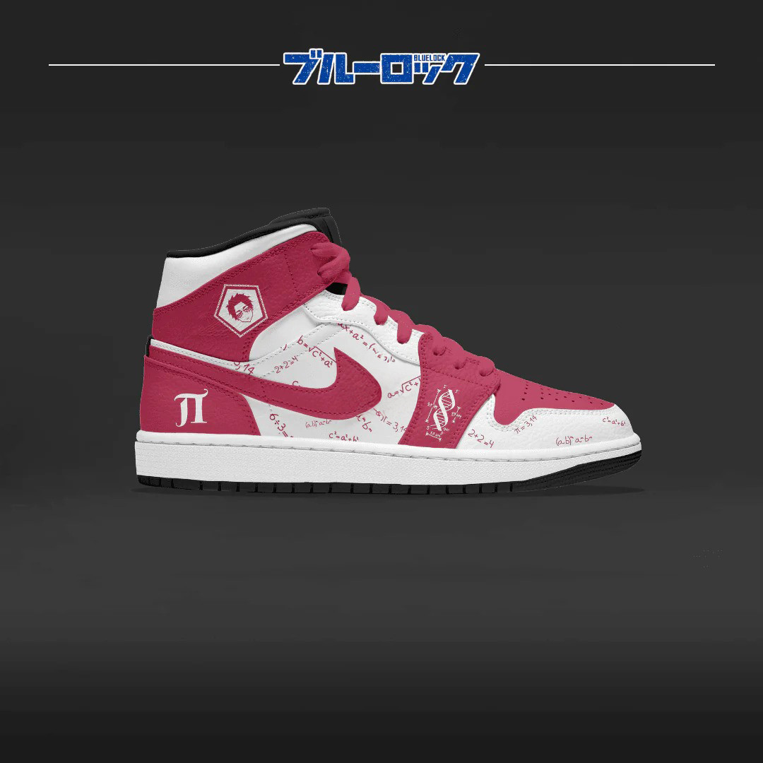 Sae Blue Lock Anime Air Jordan High Top Shoes Anime Lovers Gifts