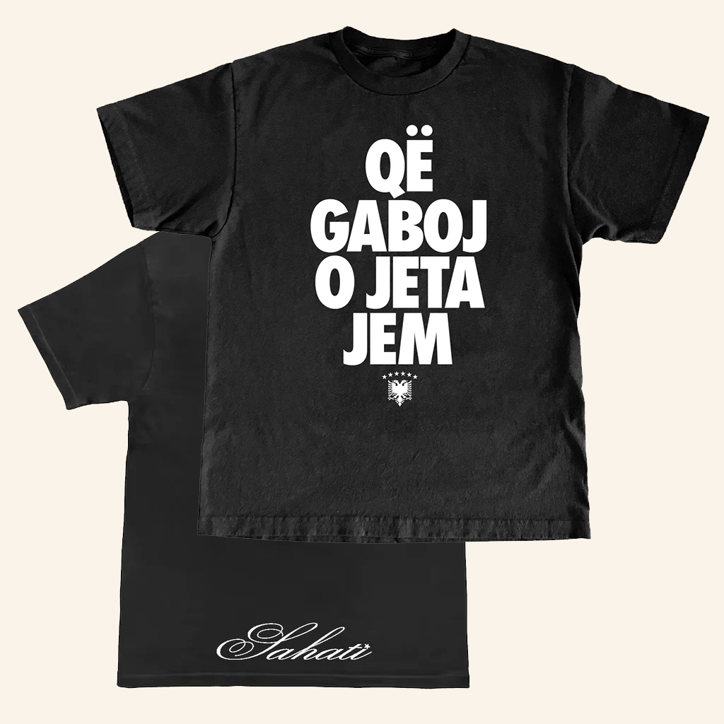 Sahati Merch Qe Gaboj O Jeta Jem T-Shirt Presents For Music Lovers