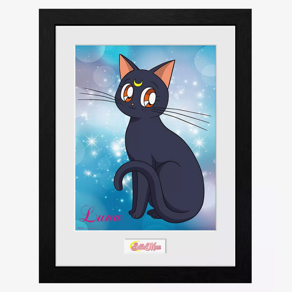Sailor Moon Merch Luna Poster Wall Art Decor For Living Room Gifts For Manga Lovers Sailor Moon Merch Luna Poster Wall Art Decor For Living Room Gifts For Manga Lovers