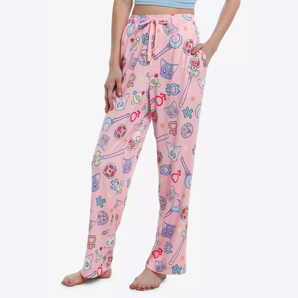 Sailor Moon Merch Pretty Guardian Sailor Moon Icons Pajama Pants Gifts For Besties