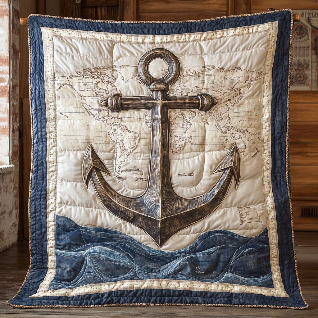 Sailors Legacy Quilt Perfect Housewarming Gift with Quilt Blanket