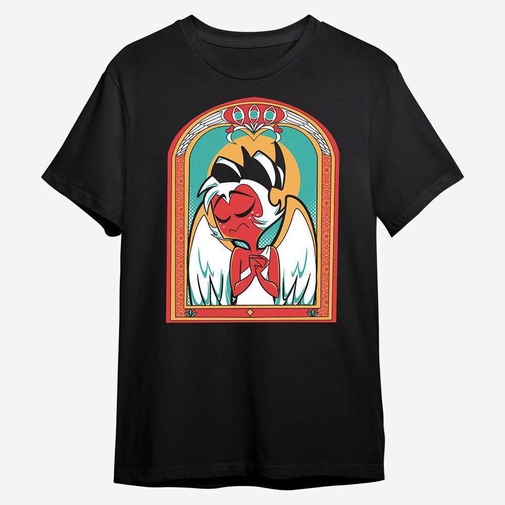 Saint Fuckass Helluva Boss T-Shirt Helluva Boss Clothes Unique Gift For Animated Series Lovers