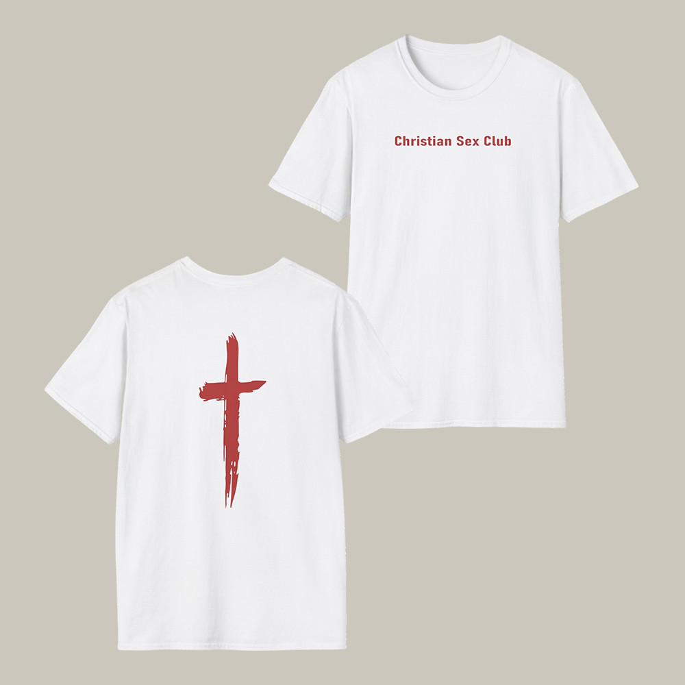 Saint Jhn Christian S Club T-Shirt Faith Cross Graphic Tee Saint Jhn Lover Present
