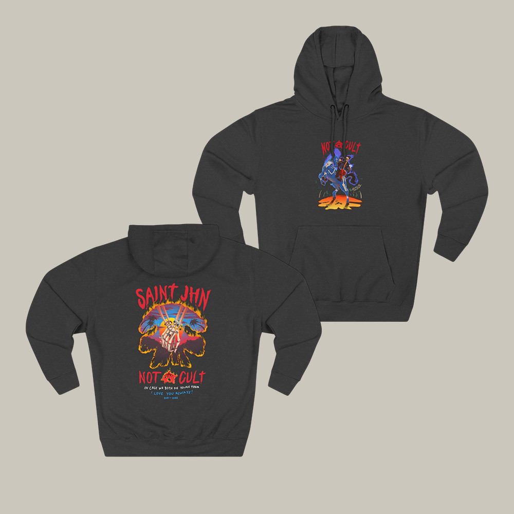 Saint Jhn Horse Stampede Hoodie Saint Jhn Music Hooded Sweatshirt Unique Fan Gift