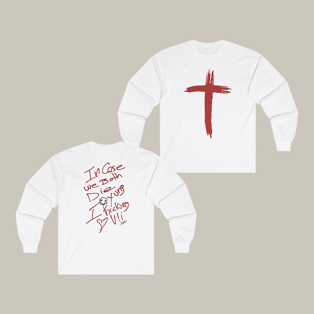 Saint Jhn I FLuv Long Sleeve Shirt Saint Jhn Apparel Rap Music Lover Gift