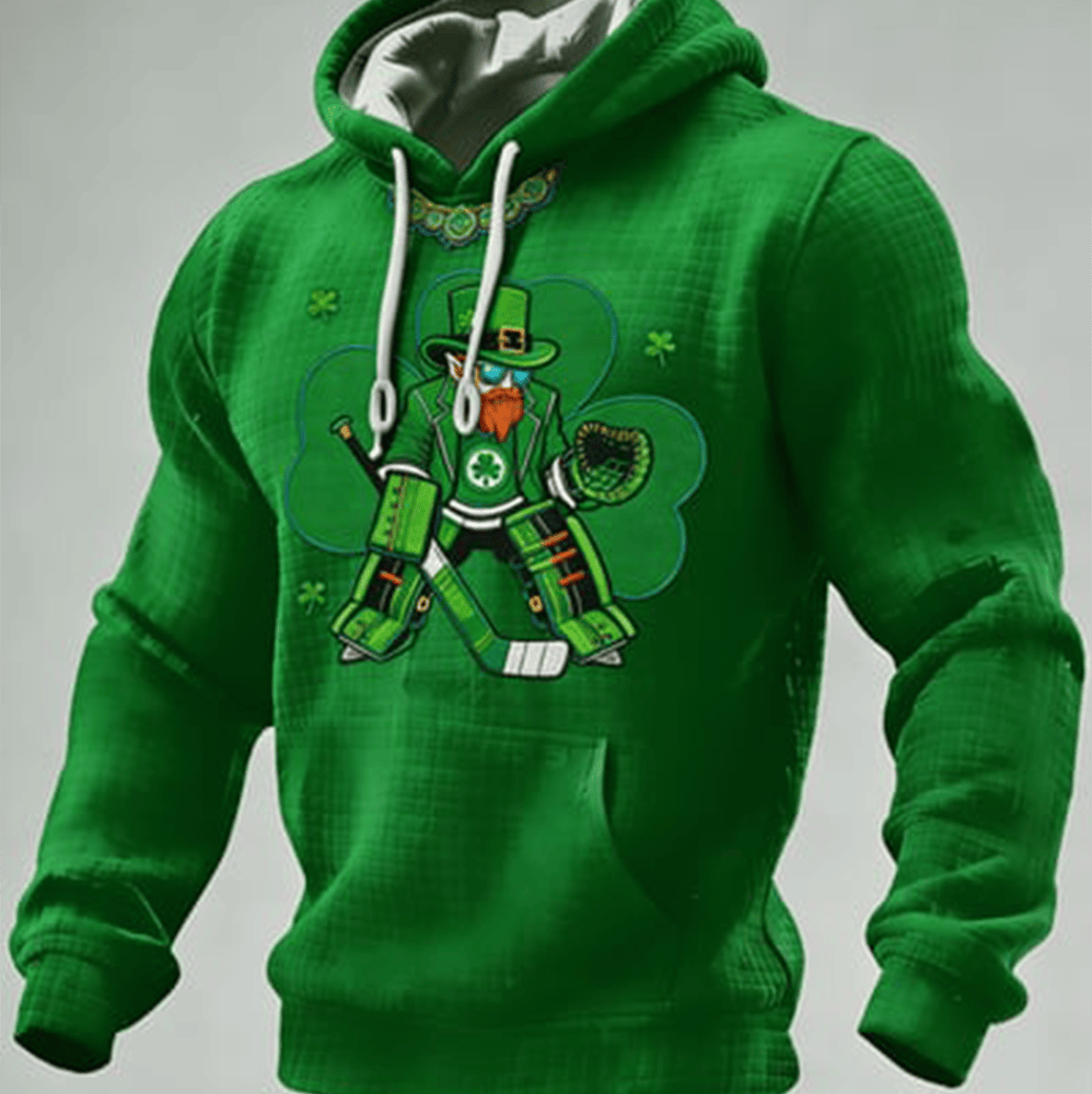 Saint Patrick Golfing Hoodie St Patrick's Day Apparel Unique Gift For Coworkers