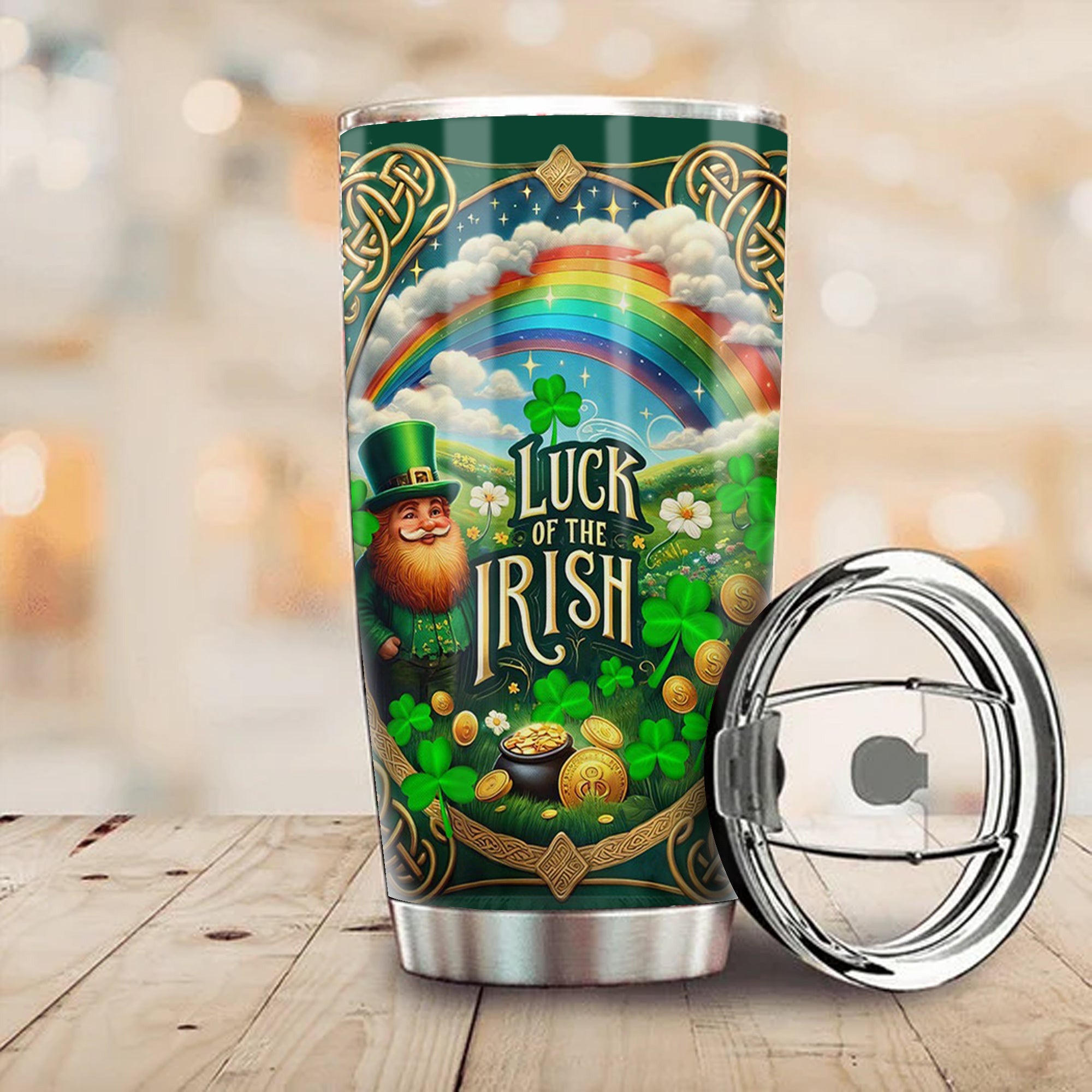 Saint Patrick's Day Luck Of The Irish Tumbler St. Patrick's Day Tumbler Gifts For Irish Saint Patrick's Day Luck Of The Irish Tumbler St. Patrick's Day Tumbler Gifts For Irish
