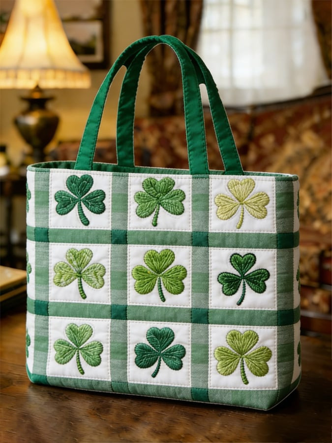 Saint Patrick's Day Quilted Handbag St Patrick's Day Gift For Mother