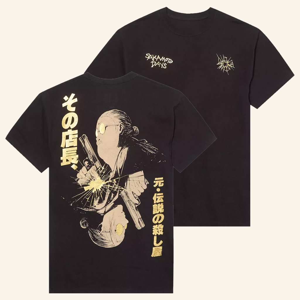 Sakamoto Days Merch Bullet Foil T-Shirt Best Gift For Manga Lovers