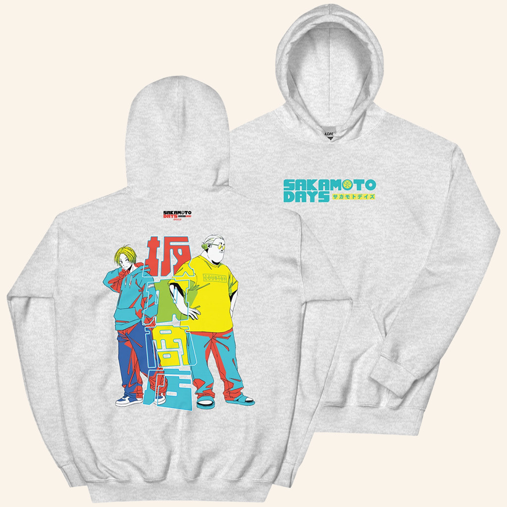 Sakamoto Days Merch Sakamoto Days Logo Hoodie Gift Ideas For Anime Lovers