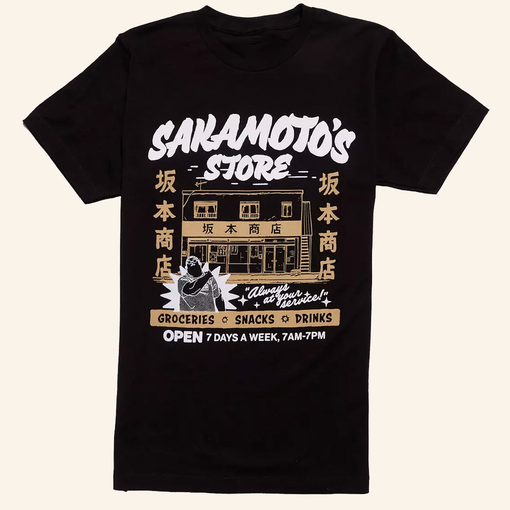 Sakamoto Days Merch Sakamoto's Store T-Shirt Best Gifts For Anime Fans