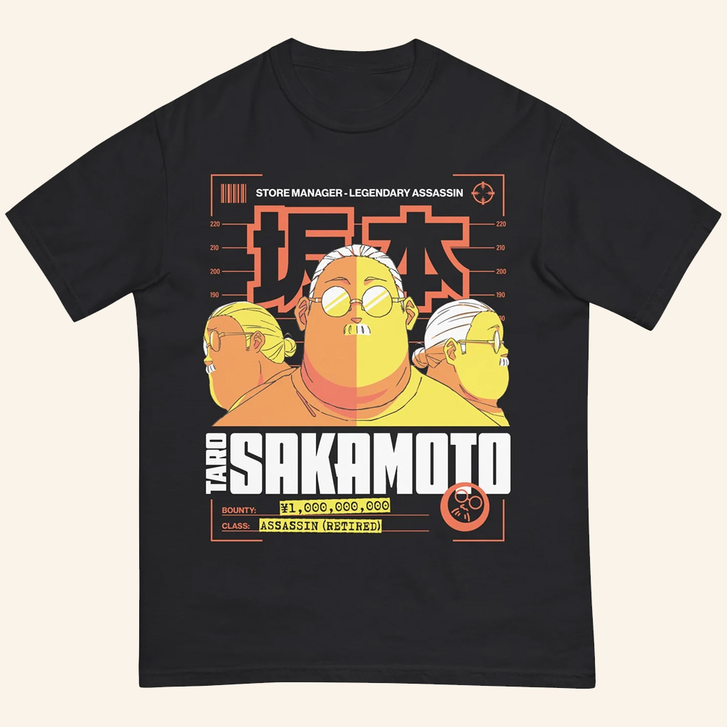 Sakamoto Days Merch Taro Sakamoto T-Shirt Unique Gifts For Anime Lovers