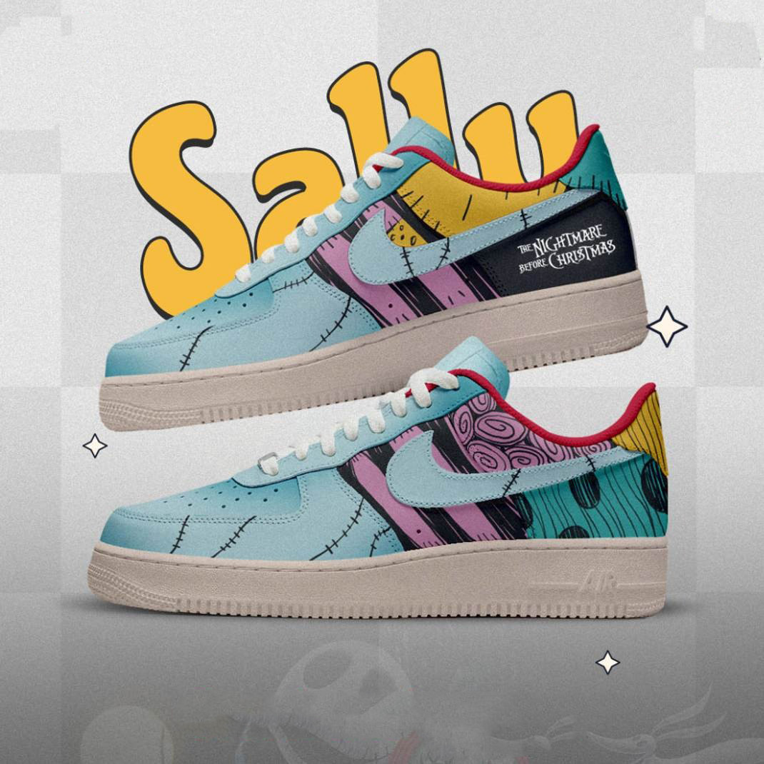 Sally The Nightmare Before Christmas Special Air Force 1 Shoes Gifts For Her
