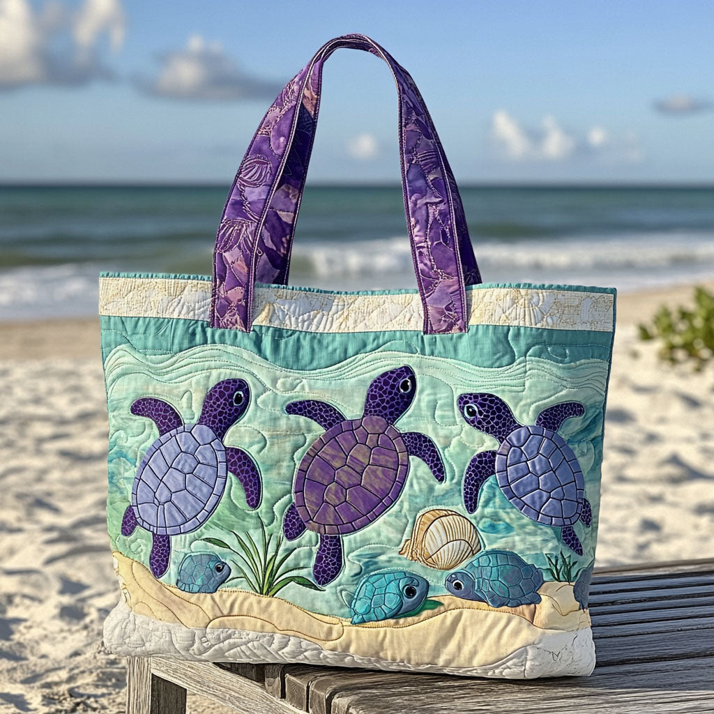 Saltwater Soul Quilted Tote Bag Presents For Ocean Lovers