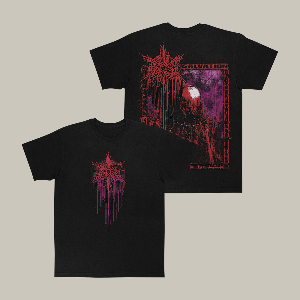 Salvation Laughs In The Face Of A Grieving Mother Psycho Frame T-Shirt Deathcore Band Psycho Frame Merch