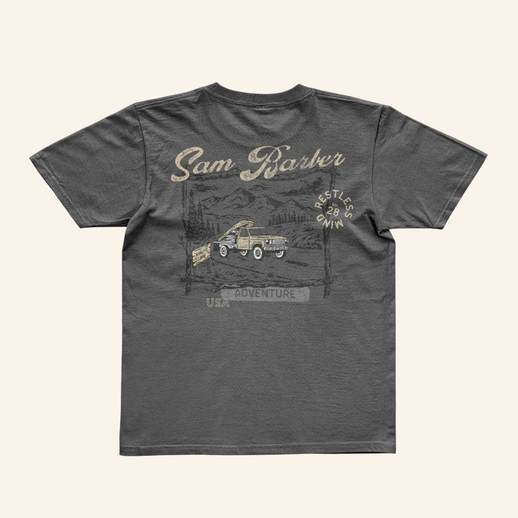 Sam Barber Merch Tour 2025 Outdoor T-Shirt Gifts For Boyfriend Sam Barber Merch Tour 2025 Outdoor T-Shirt Gifts For Boyfriend