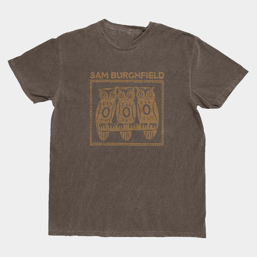Sam Burchfield Merch Owl Sam Burchfield Wash T-Shirt Gift Ideas For Brother