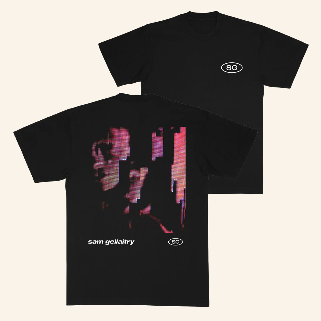Sam Gellaitry Merch SG Puff Ink Tour T-Shirt Presents For Music Lovers