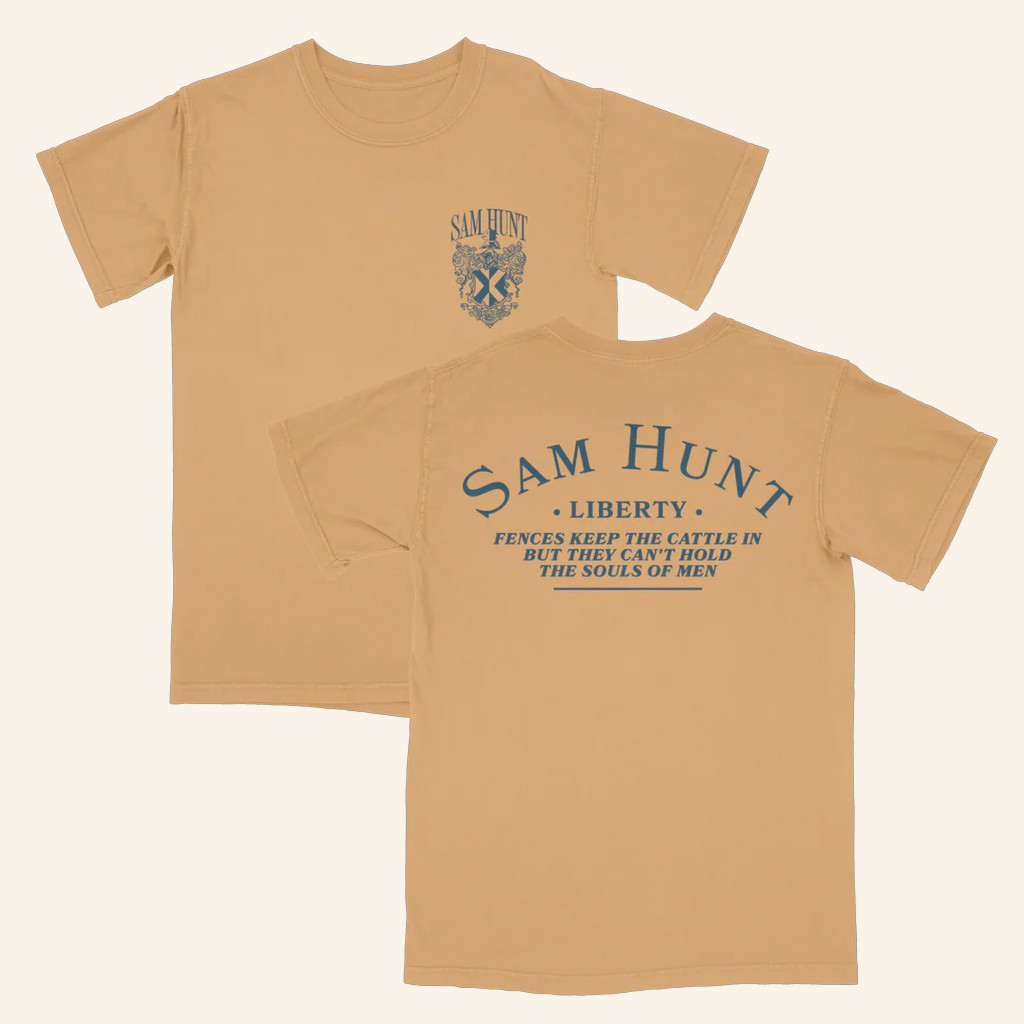 Sam Hunt Merch Liberty T-Shirt Best Gifts For Boyfriend Sam Hunt Merch Liberty T-Shirt Best Gifts For Boyfriend