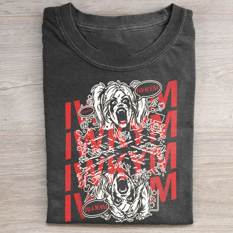 Samantha IWKYM Shirt Dungeon Crawler Carl Clothing Sci-Fi Meme Gift