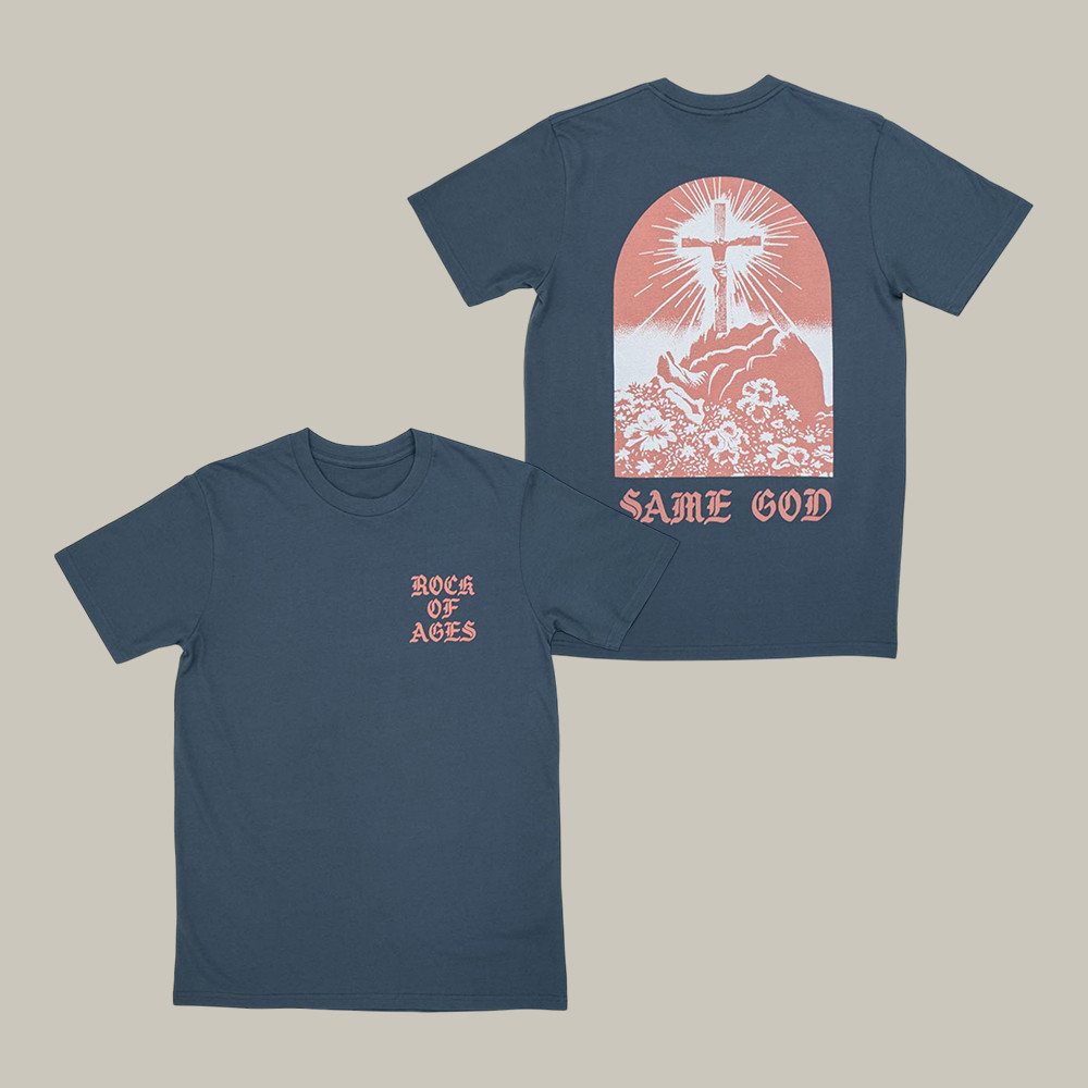 Same God Rock Of Ages EW T-Shirt Elevation Church Merch Cool Gift For Enthusiast