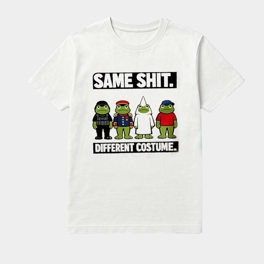 Same Shit Different Costume Frog Parody Shirt Mothers Birthday Gifts