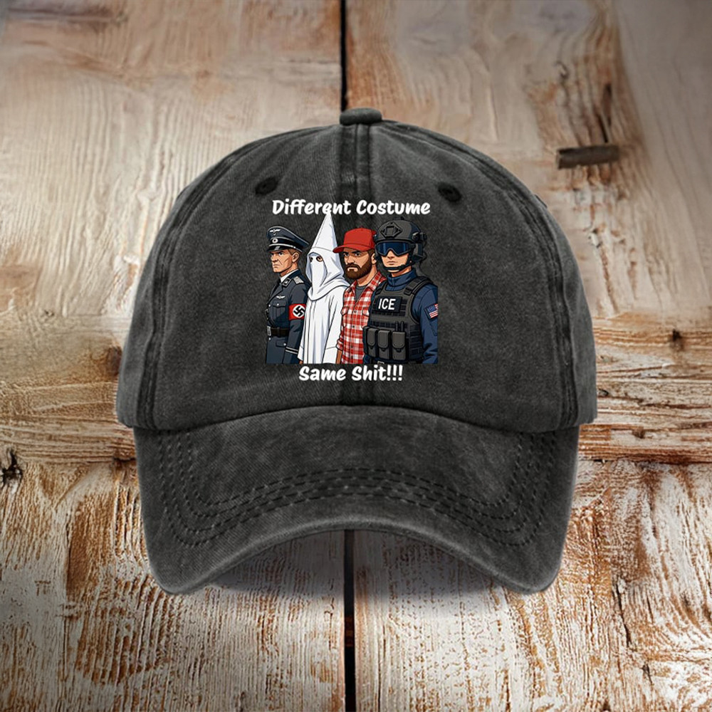 Same Shit Different Hat FDT Hat Alex Pretti Kicking Ice Car Abolish ICE Cap Political Themed Gift