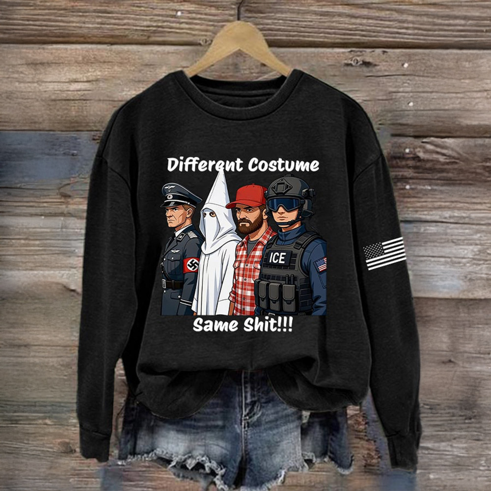 Same Shit Different Hat FDT Sweatshirt Alex Pretti Kicking Ice Car Abolish ICE Merch