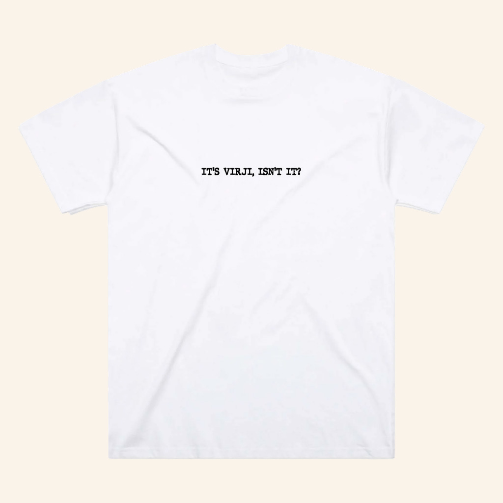 Sammy Virji Merch It's Virji Isn't It White T-Shirt Christmas Presents For Boyfriend Sammy Virji Merch It's Virji Isn't It White T-Shirt Christmas Presents For Boyfriend