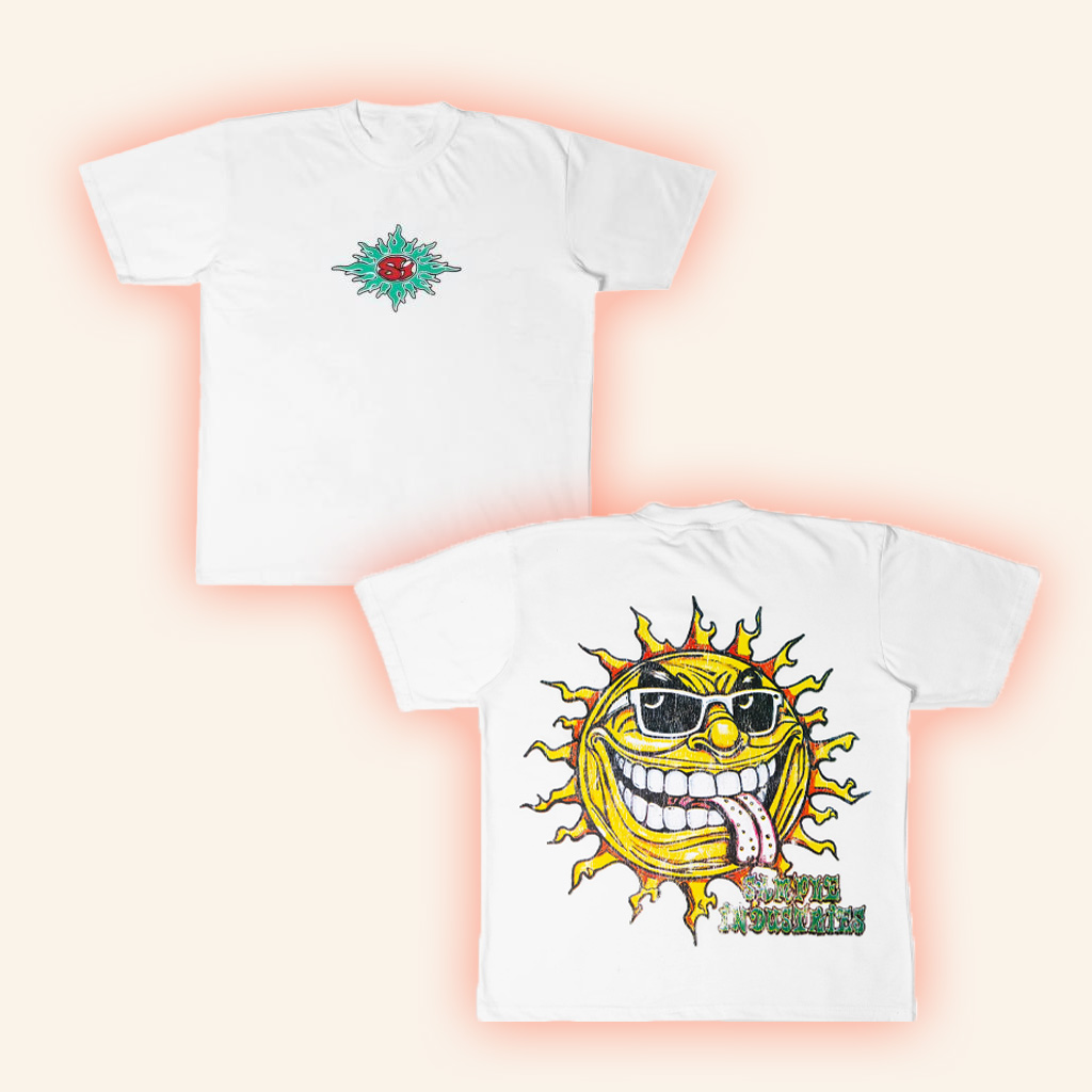 Sampleind Merch Smpl Sun White Shirt Gifts For Friends Sampleind Merch Smpl Sun White Shirt Gifts For Friends