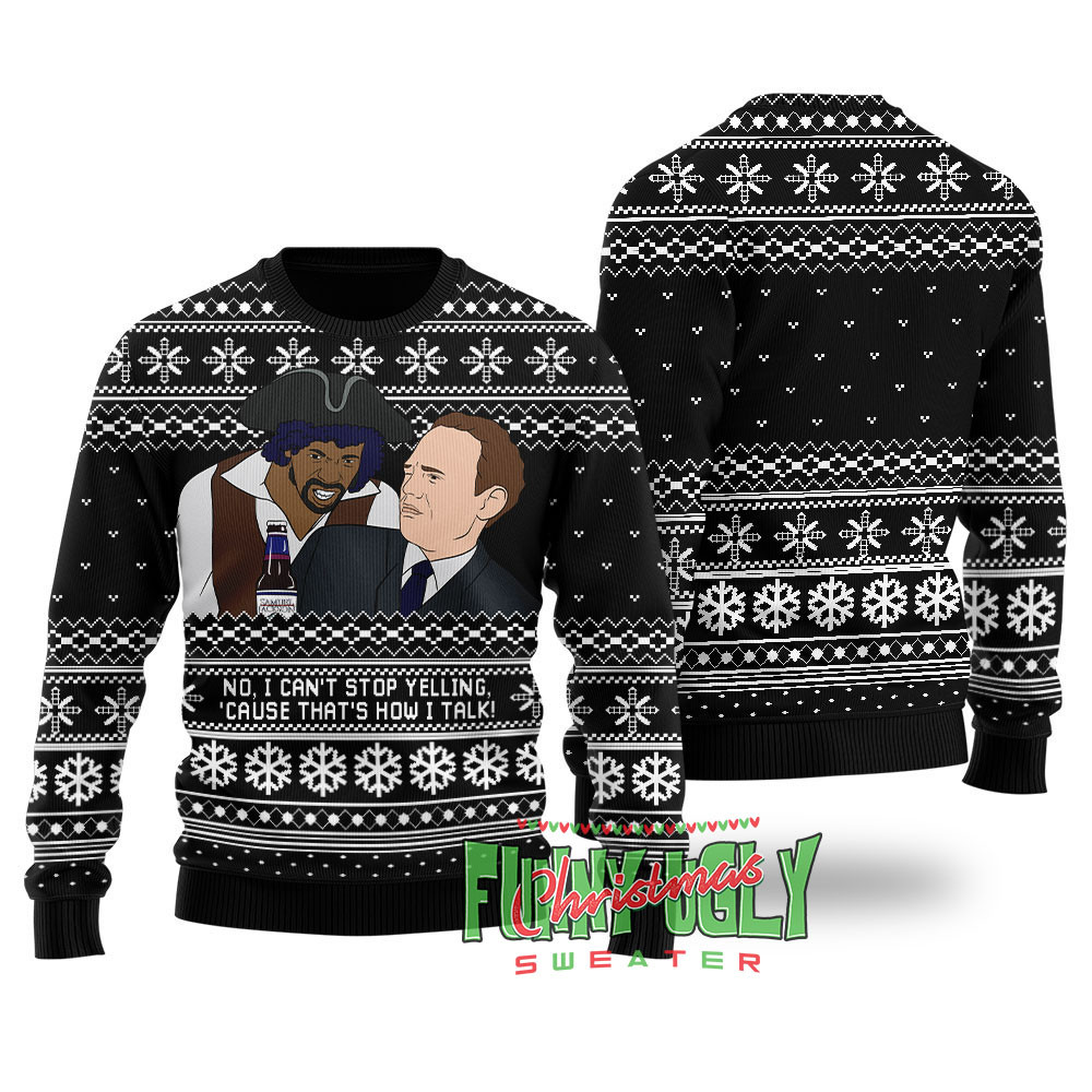 Samuel Jackson Beer Sweater Black Lovely Merch Gift for Cozy Winter Nights
