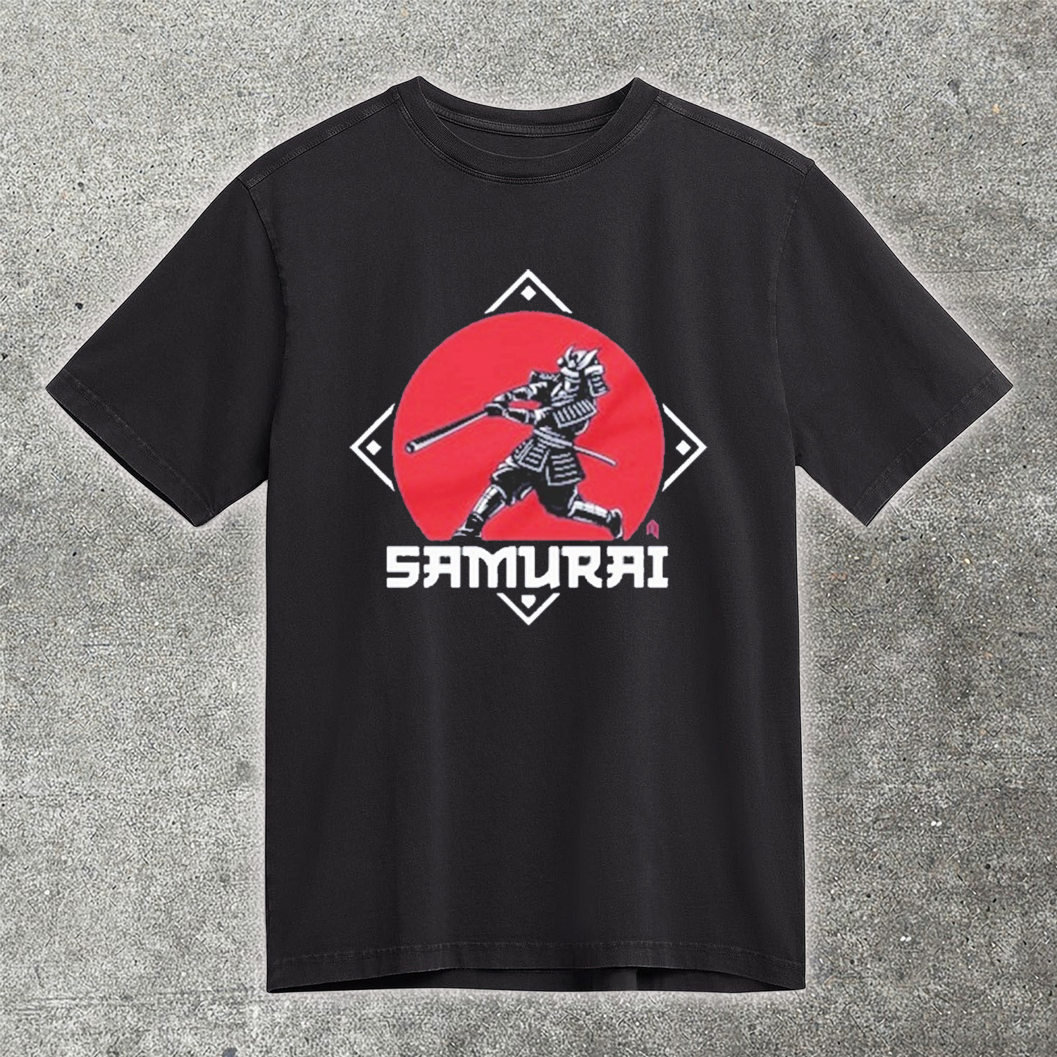 Samurai Japan Baseball Graphic T-Shirt World Baseball Classic Fan Gear Best Gift For Baseball Lovers