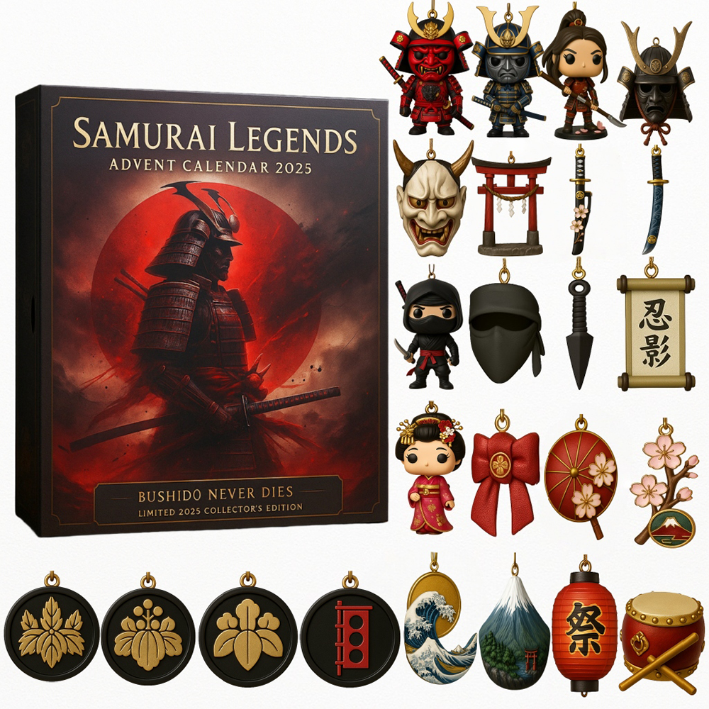 Samurai Legends Advent Calendar 2025 Countdown to Christmas Calendar Best Secret Santa Gifts