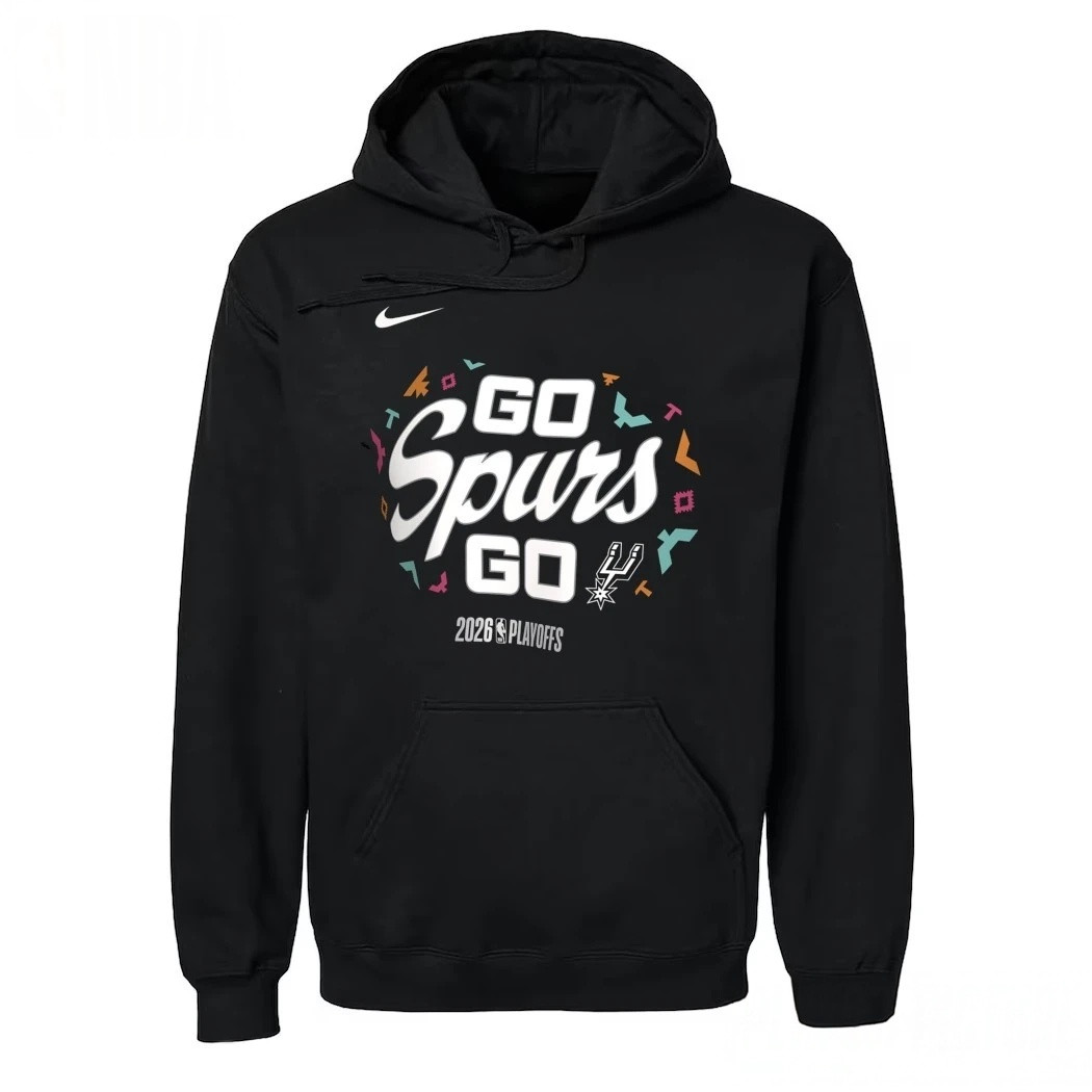 San Antonio Go Spurs Go Hoodie 2026 NBA Playoffs Shirt Gifts For Sports Lovers