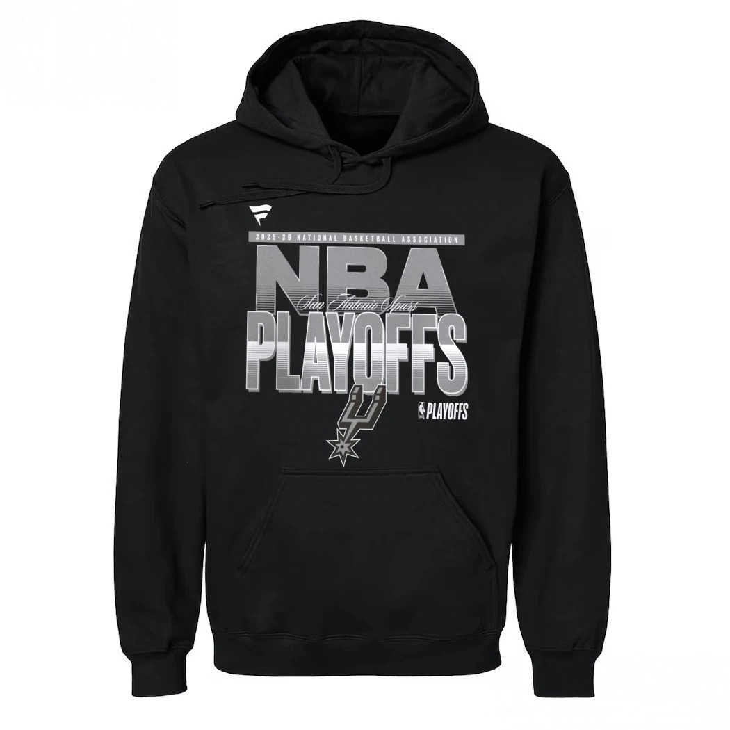 San Antonio Spurs 2026 NBA Playoffs Hoodie NBA Apparel Gift For Sports Enthusiasts