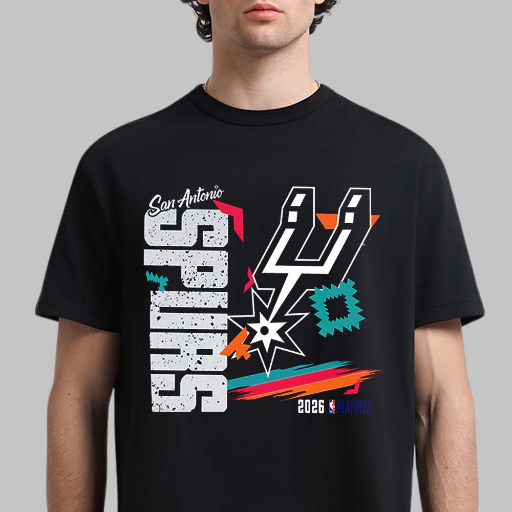 San Antonio Spurs 2026 NBA Playoffs T-Shirt San Antonio Spurs Clothes Best Fan Gift